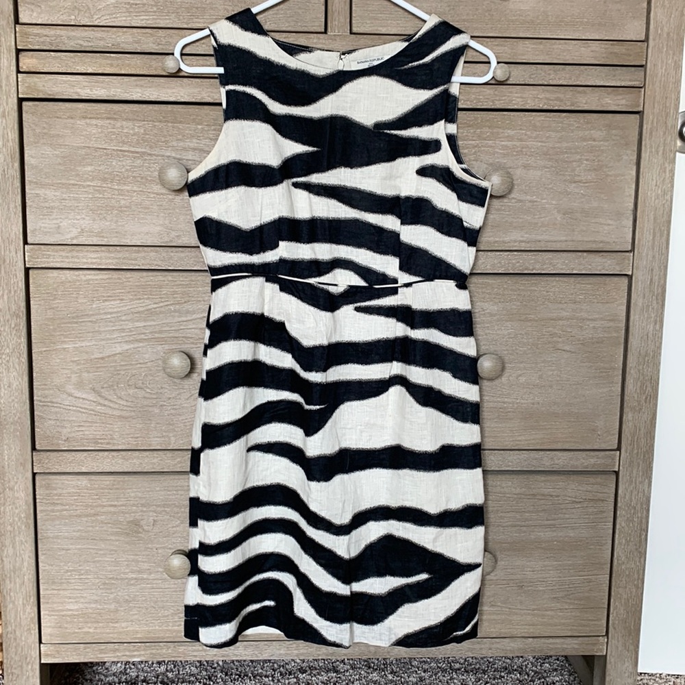 Banana Republic Zebra Print Dress